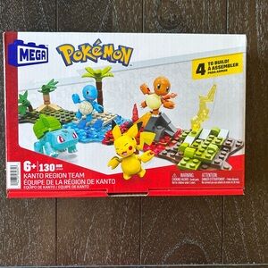 Pokemon Kanto Region Team Mega Set